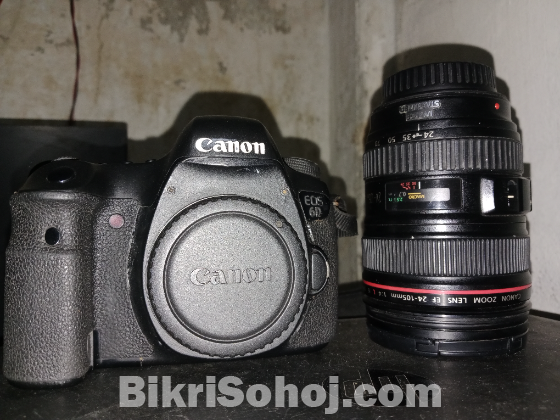 canon 6d with 24-105mm